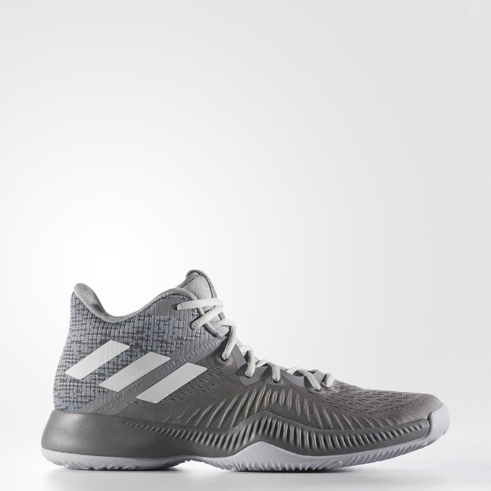 Adidas Men's Mad Bounce Basketball Shoes Grey/White Ireland DA9781